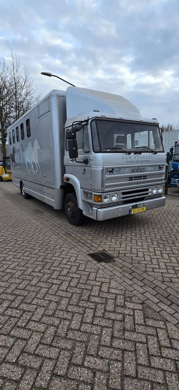 Horse trailer DAF AE64NT Diesel 158 hp 1990 1990 AE64NT 1990 1 image 3