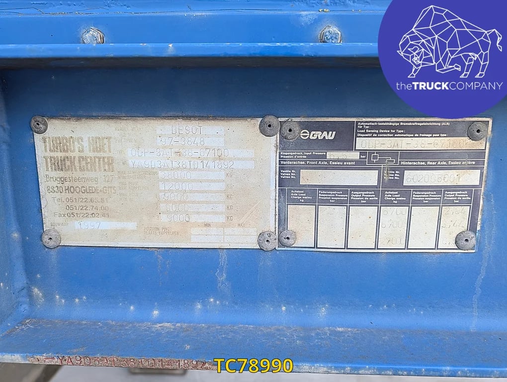 Desot Wandenwagen Other 1997 TC78990 DESOT Wandenwagen 1997 1 image 8