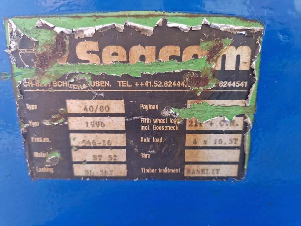 Zwaartransportwagen 80 ton 11108 Zwaartransportwagen 80 ton 1 image 9