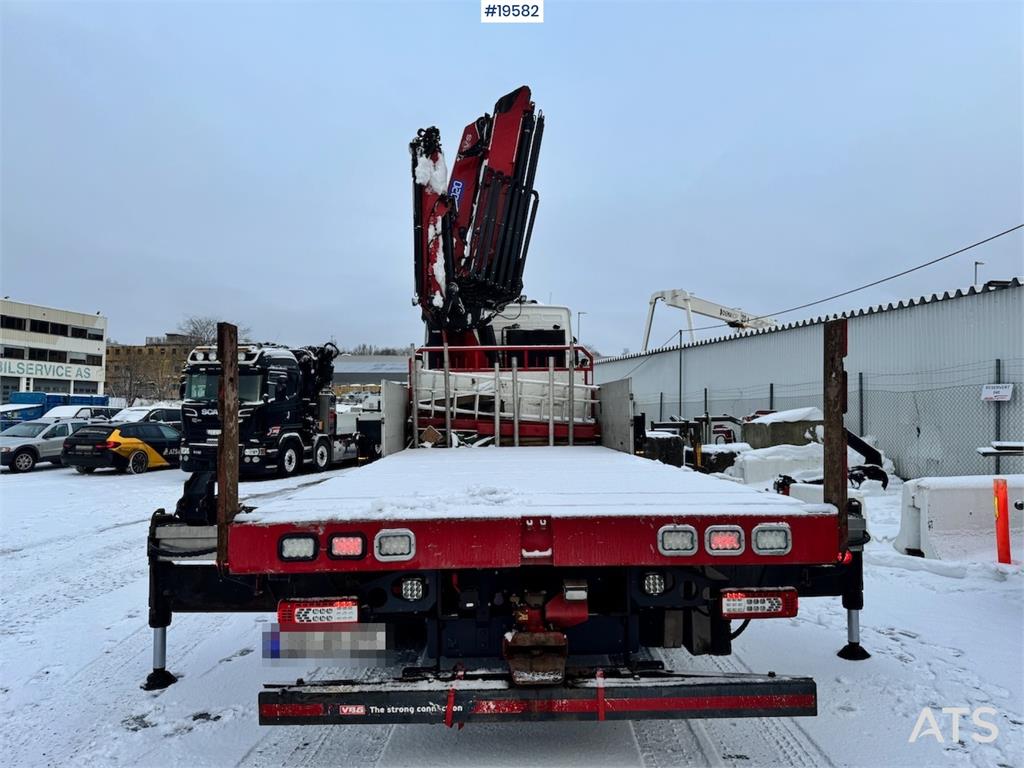 Volvo FH540 8x4 Tridem Crane truck w/ 50 t/m HMF crane w 2019 19582 FH540 8x4 Tridem Crane truck w/ 50 t/m HMF crane w 201...