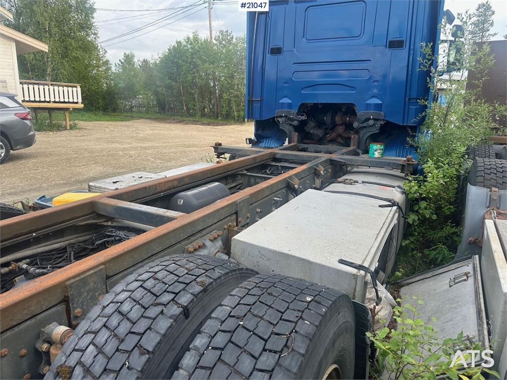 Scania R500 container truck w/ lift and replaced engine. 2005 21047 R500 container truck w/ lift and replaced engine. 2005...