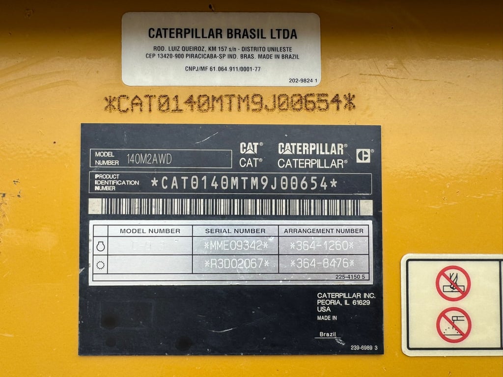 Caterpillar 140M2 AWD 2012 00033362 140M2 AWD 2012 1 image 14