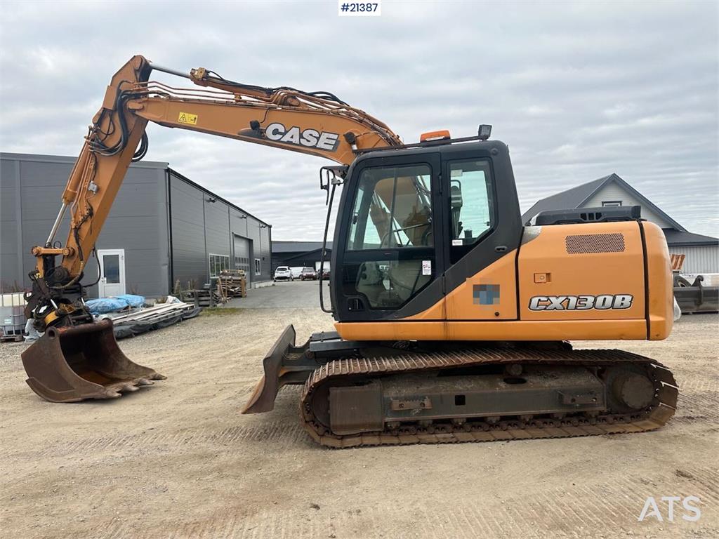 CASE CX130B excavator w/rototilt and two buckets. WATCH 2011 21387 CX130B excavator w/rototilt and two buckets. WATCH 2011...