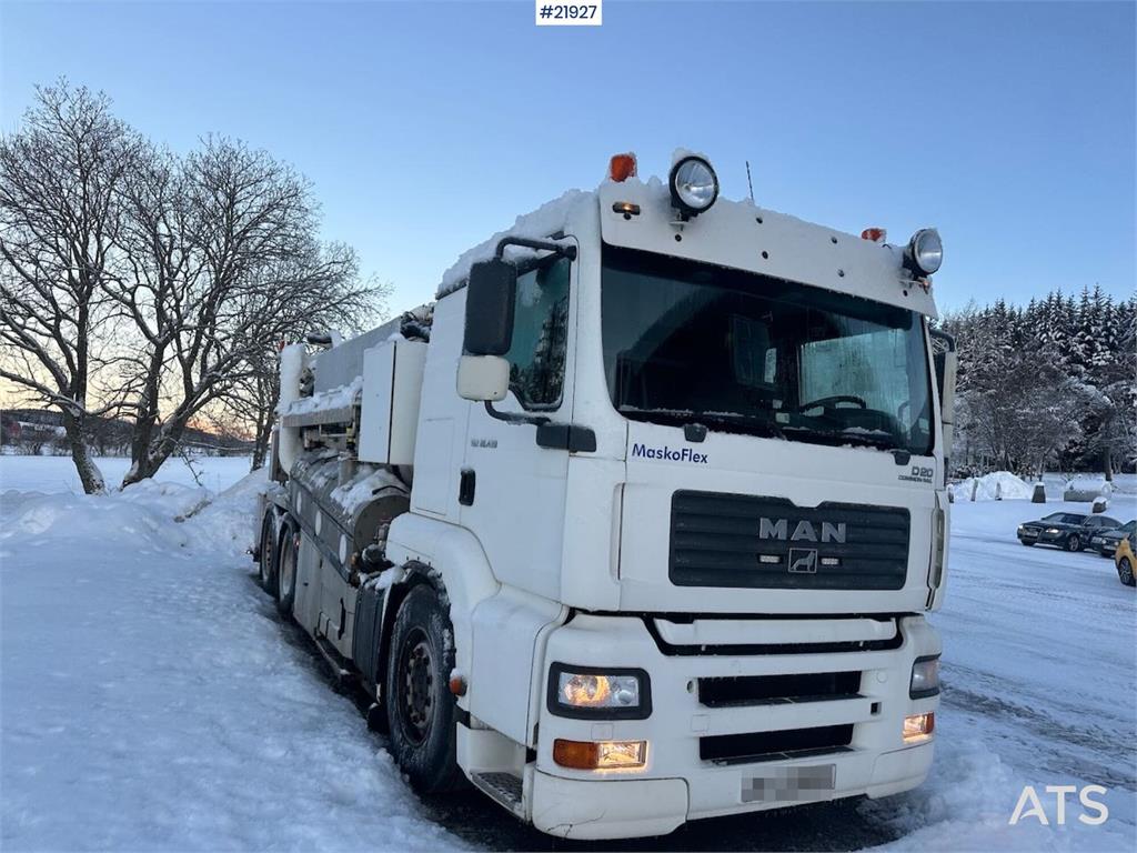 MAN TGA 26.430 6x2 Suction/Flushing Truck with Maskofl 2005 21927 MAN TGA 26.430 6x2 Suction/Flushing Truck with Maskofl 2...