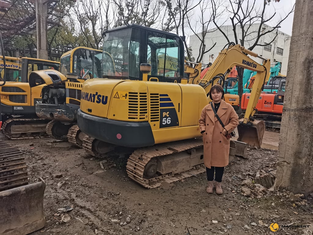PC56-7 Creawler Excavator High Quality Original FOR SALE PC56-7 2019 1 Crawler Excavators image 3