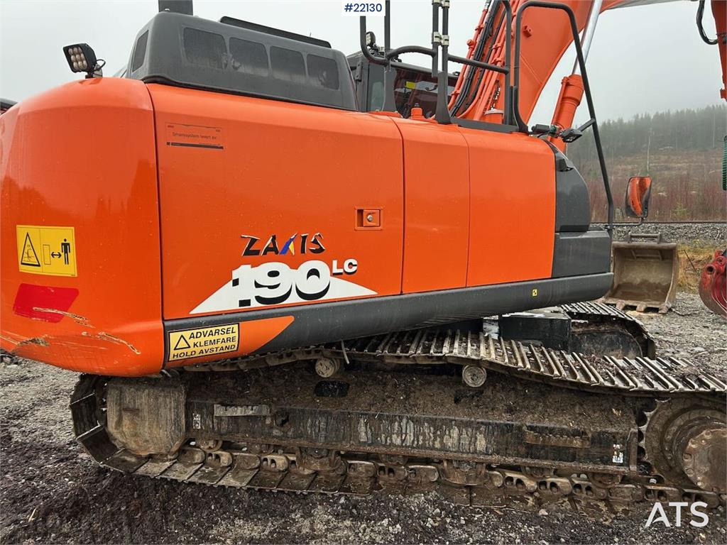 Hitachi ZX190LC-6 crawler excavator with tilt and 2 bucket 2019 22130 ZX190LC-6 crawler excavator with tilt and 2 bucket 2...