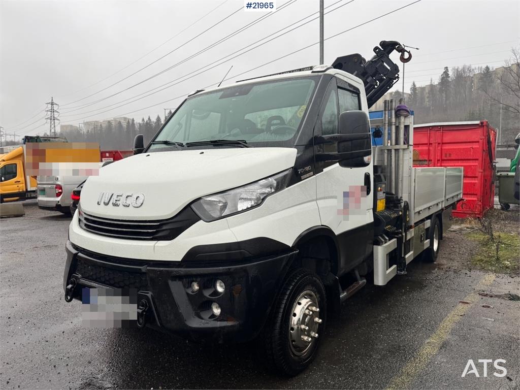 Iveco 70W 4x4 Crane truck w/ Palfinger PK7.501 2021 21965 70W 4x4 Crane truck w/ Palfinger PK7.501 2021 1 Crane trucks ima...