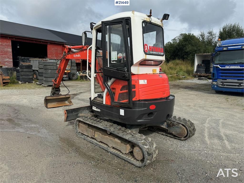 Kubota U35-3 Tracked excavator w/ 3 buckets WATCH VIDEO 2008 21449 U35-3 Tracked excavator w/ 3 buckets WATCH VIDEO 2008 1...