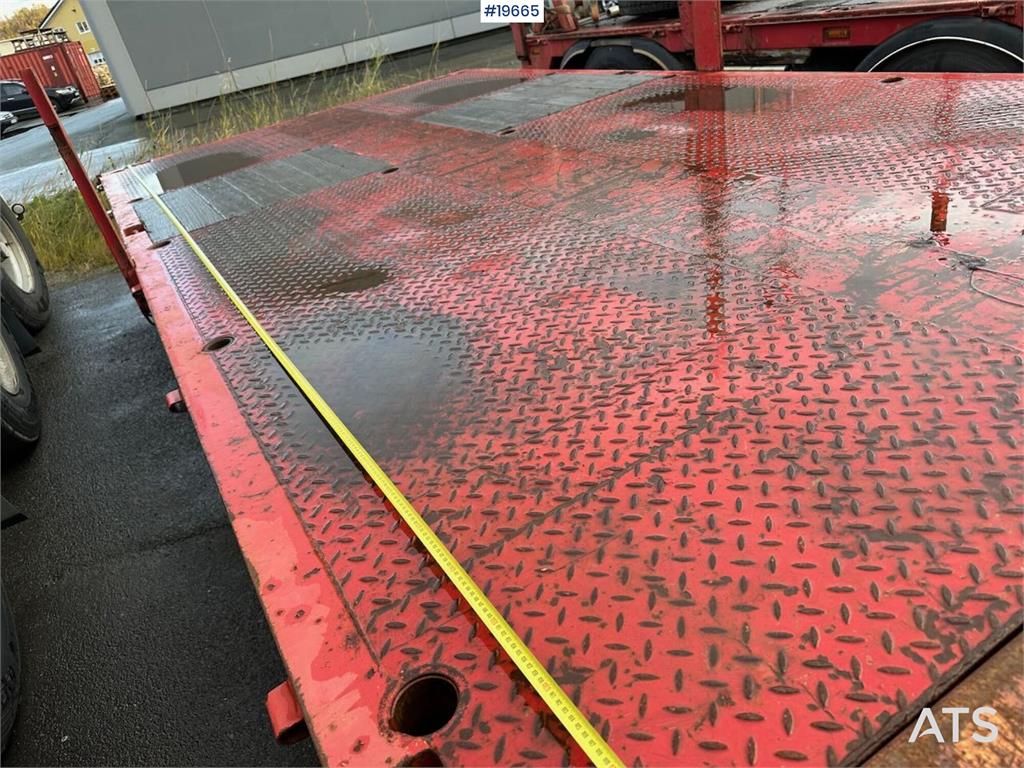 Broshuis 3 AUD-44 lowbed trailer. 2007 19665 Broshuis 3 AUD-44 lowbed trailer. 2007 1 image 11