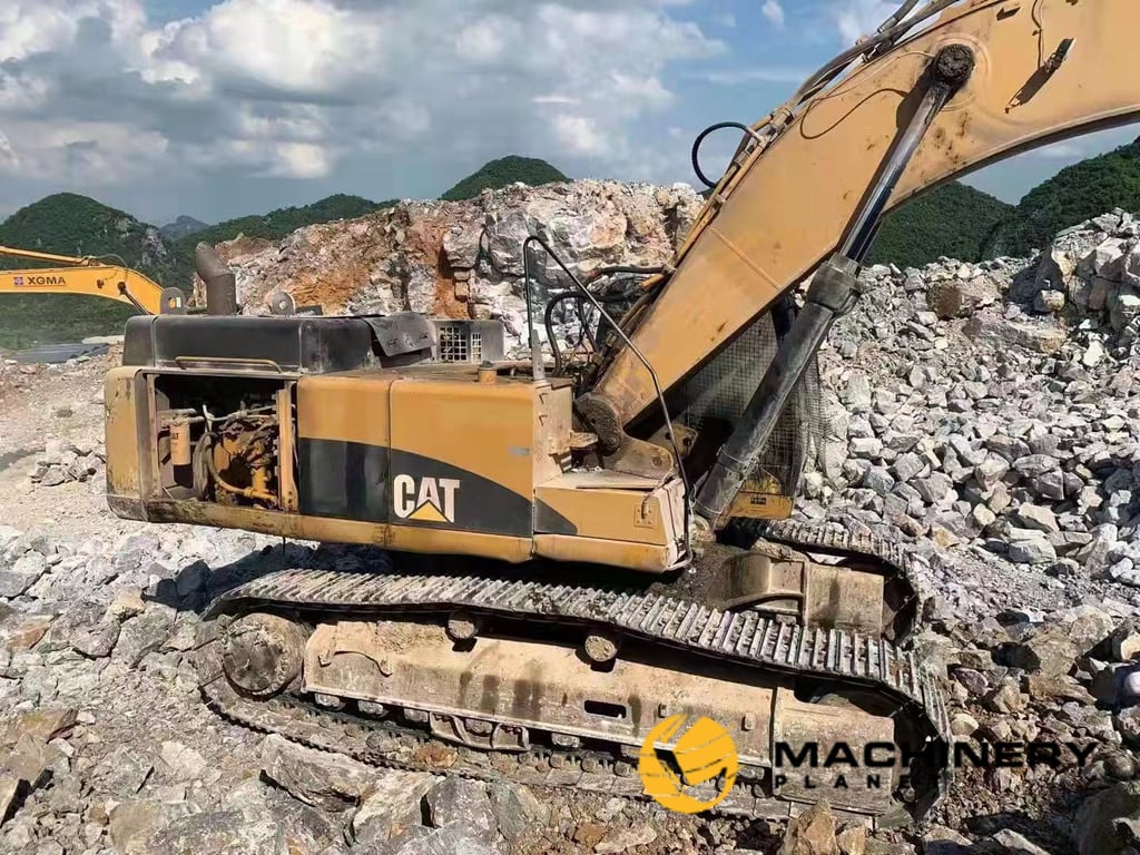 345C Caterpillar Used Crawler Excavator 35tons LOW PRICE 345C 2018 1 Crawler Excavators image 3