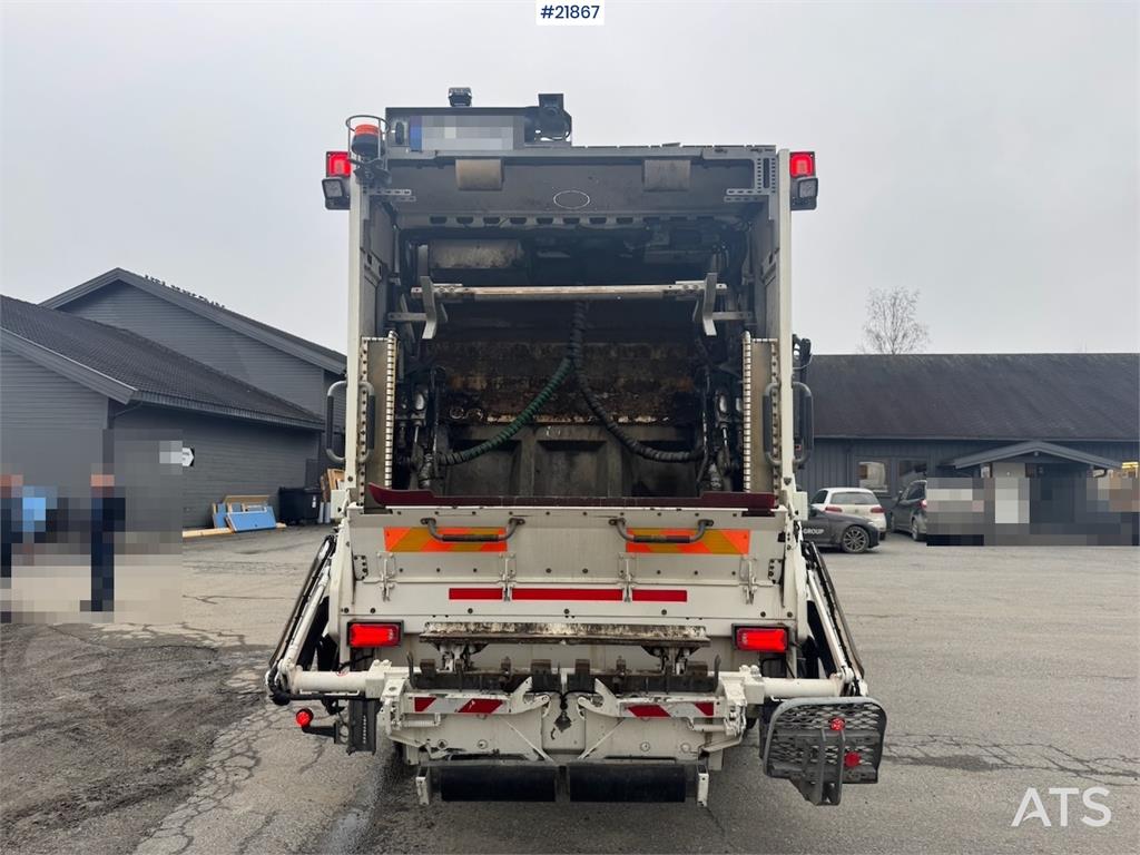 Scania P370 Waste Collection Truck with Washing System WA 2021 21867 P370 Waste Collection Truck with Washing System WA 20...