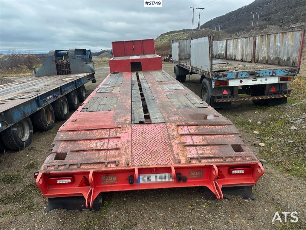 Damm 3SD335 3 axle machine trolley 1987 21749 Damm 3SD335 3 axle machine trolley 1987 1 Lowloader trailers image 6