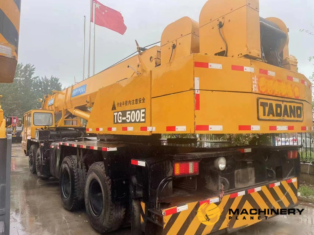 Tadano TG500E Crane Used High Quality TG500E 2018 1 Mobile Cranes image 2