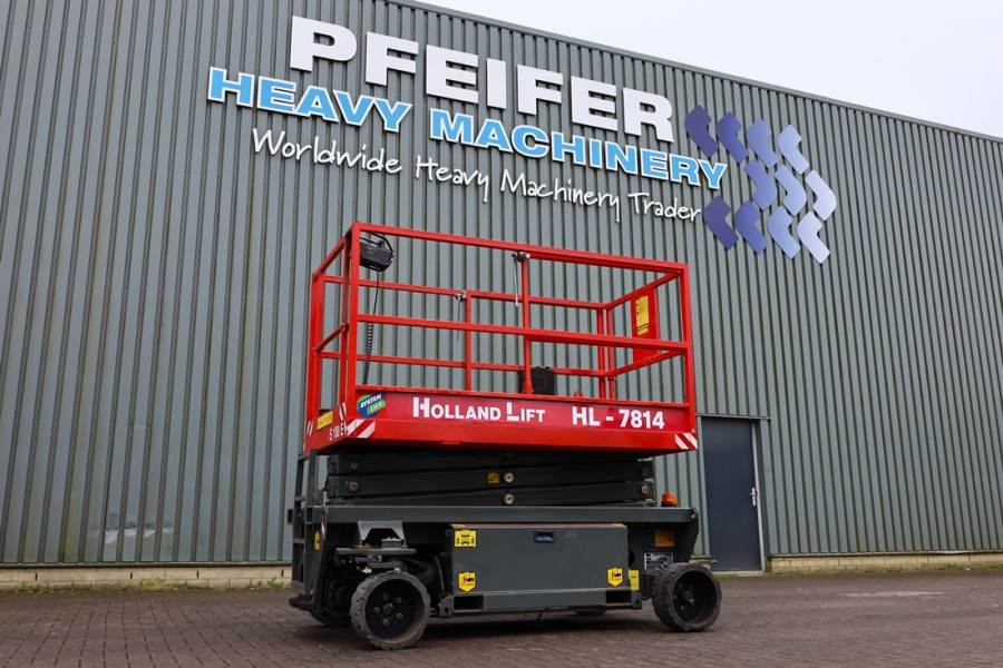 Holland Lift Ecostar HL-7814 Electric, 10m Working Height, 450k 2010 HOLLAND LIFT - Ecostar HL-7814 - 63501 Holland lift E...