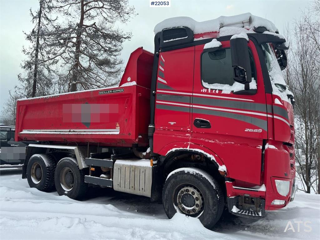 Mercedes-Benz Arocs 6x4 Tipper Truck 2015 22053 Arocs 6x4 Tipper 2015 1 Tipper trucks image 17