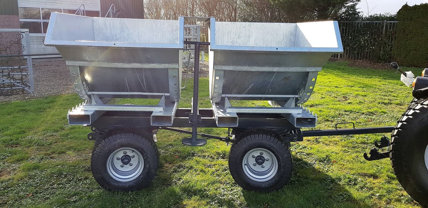 Agromac kantelbakkenwagen N6830 Agromac kantelbakkenwagen 0 image 2