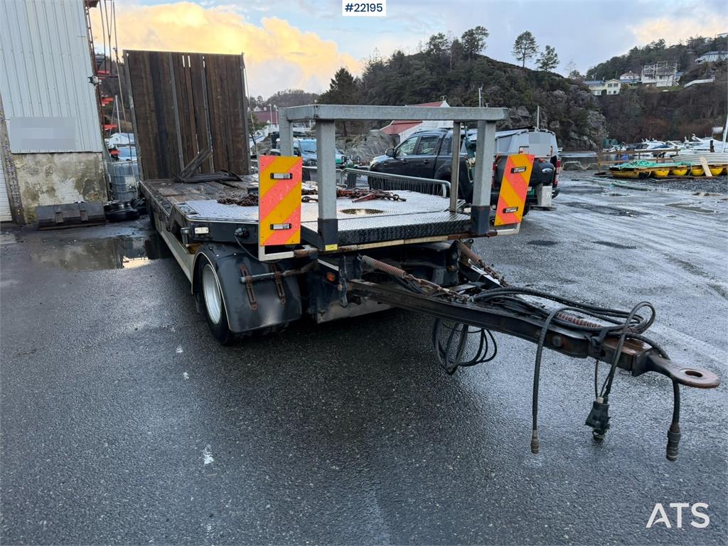 Damm SL-28M 3-axle machinery trailer with hydraulic dri 2013 22195 Damm SL-28M 3-axle machinery trailer with hydraulic dri...
