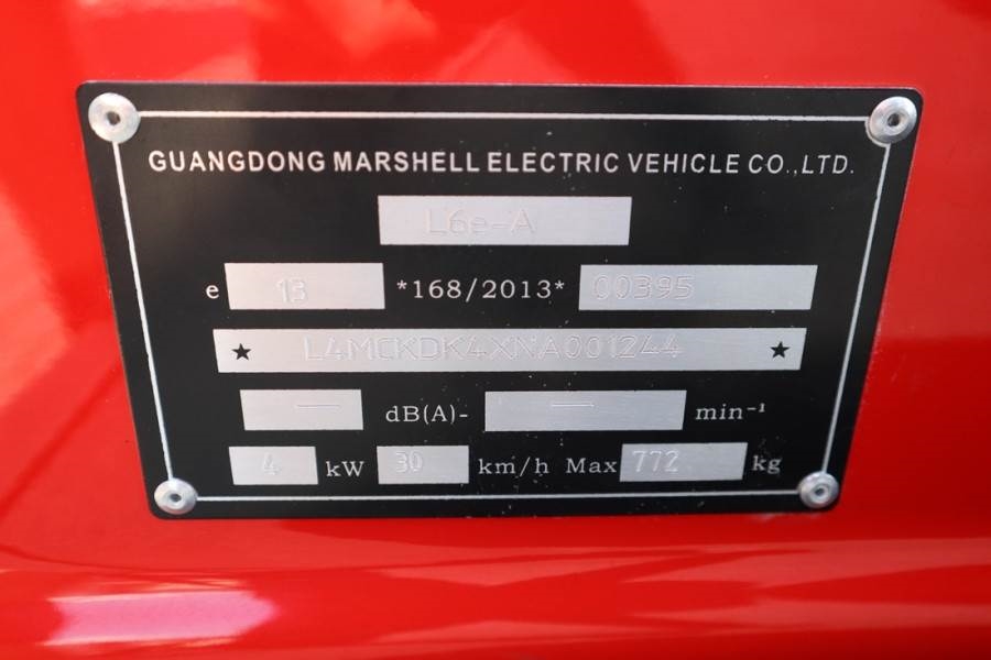 BRINGO L6E-A Dutch Registration, Valid inspection, 2023 BRINGO - L6E-A - 62195 Bringo L6E-A Dutch Registration, Valid insp...