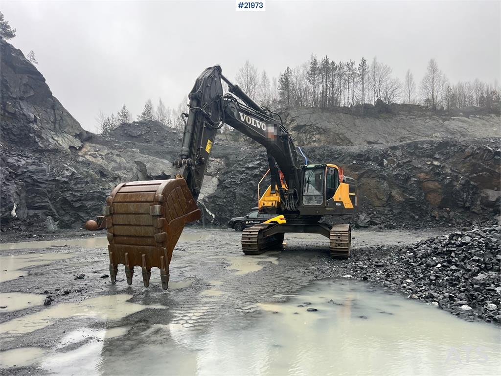 Volvo ec380EL excavator w/ hw undercarriage and toothed 2018 21973 ec380EL excavator w/ hw undercarriage and toothed 2018 ...
