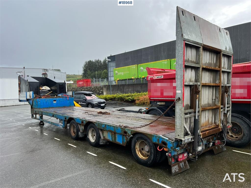 Kel-Berg Machine trailer w/ Hydraulic driving bridge 2010 18968 KEL-BERG Machine trailer w/ Hydraulic driving bridge 2010 ...