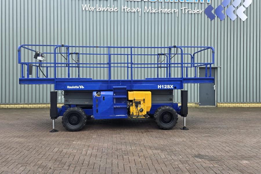 Haulotte H12SX Diesel, 4x4 Drive, 12m Working Height, 700kg 2004 HAULOTTE - H12SX - 90084 H12SX Diesel, 4x4 Drive, 12m Wor...