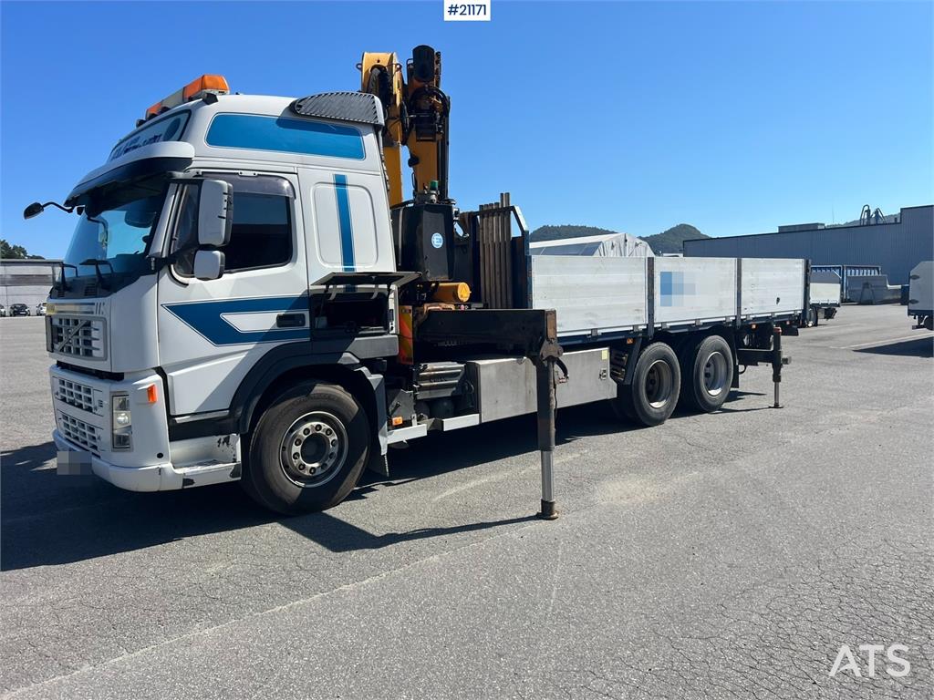 Volvo FM480 crane truck w/,370.11/8S Effer crane WATCH V 2008 21171 FM480 crane truck w/,370.11/8S Effer crane WATCH V 200...