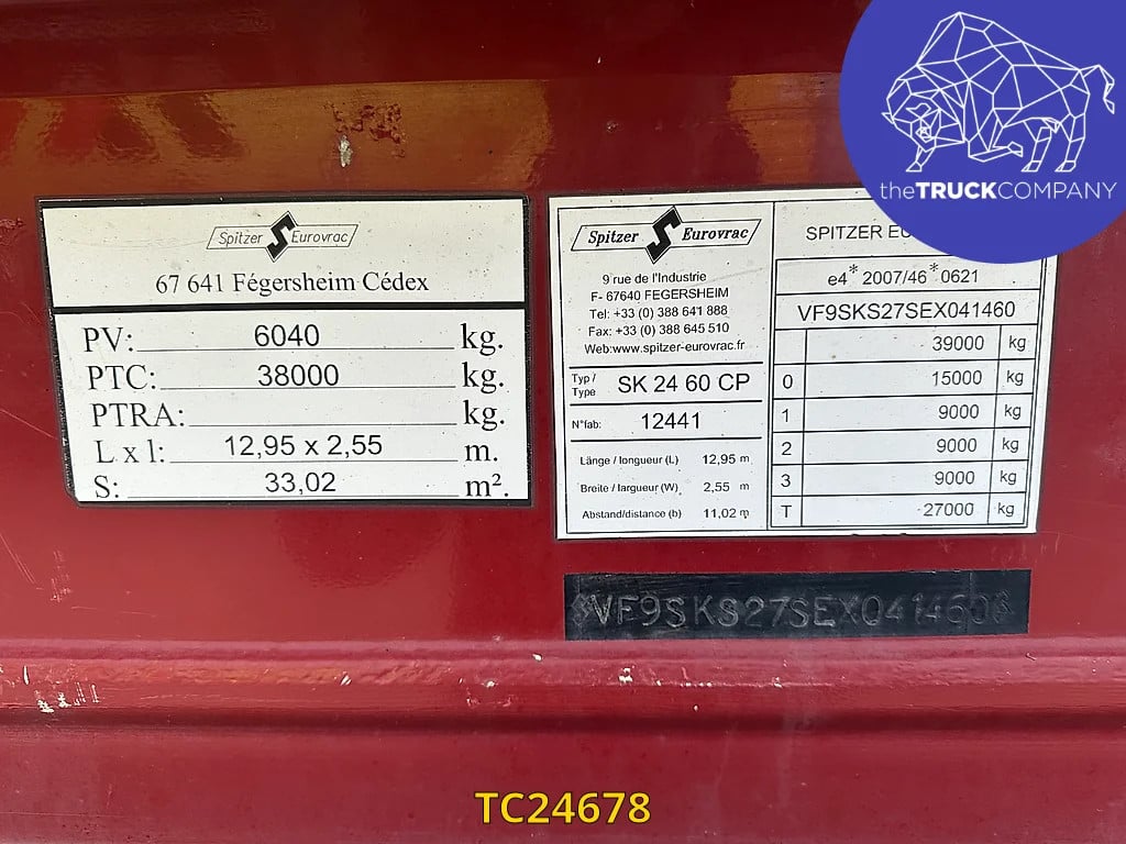 Spitzer 59000 Silo 2014 TC24678 SPITZER 59000 2014 1 image 4