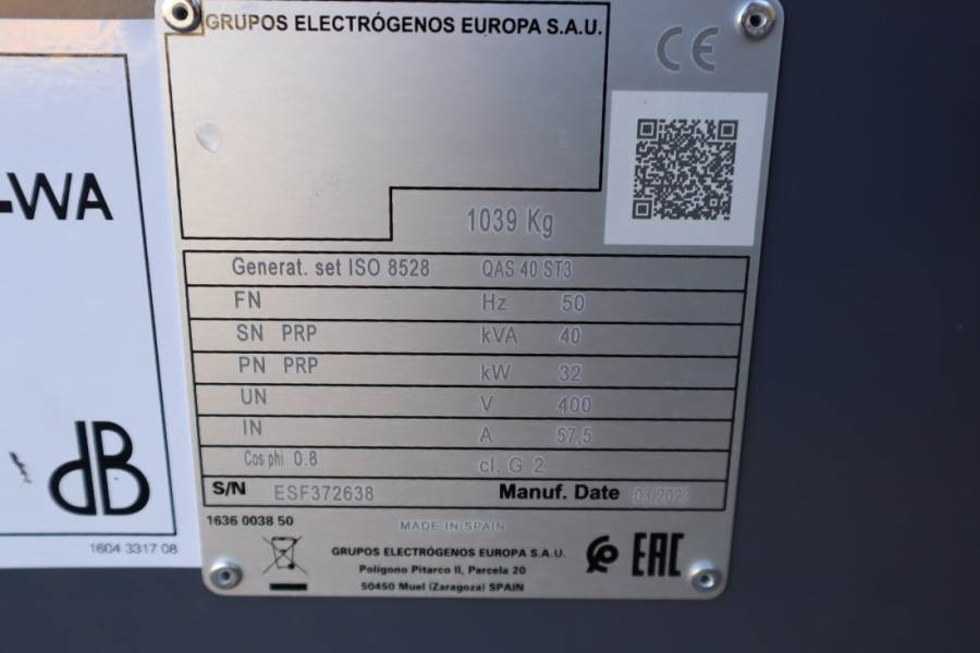 Atlas Copco QAS 40 ST3 Valid inspection, *Guarantee! Diesel, 4 2023 ATLAS COPCO - QAS 40 ST3 - 61571 QAS 40 ST3 Valid insp...