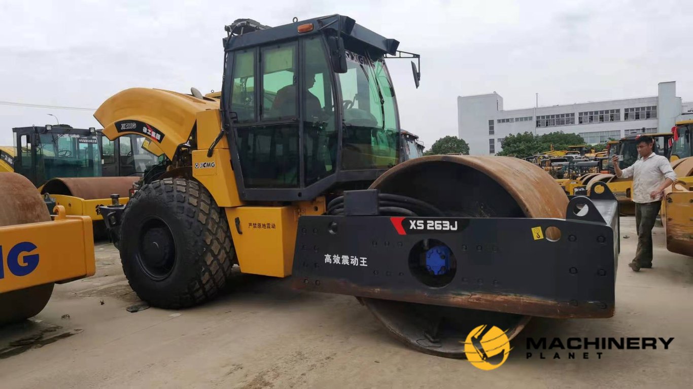 XCMG XS263J Road Roller Used Good Condition For Sale XS263J 2019 1 image 6
