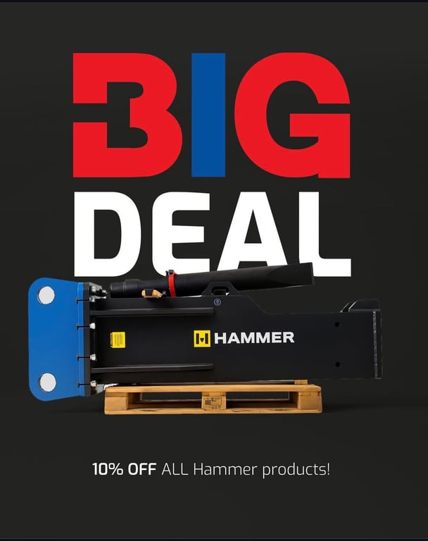 Hammer GR210D (fits 24-35 ton excavator) 2022 00031355 Hammer GR210D (fits 24-35 ton excavator) 2022 0 Crawler Excavators ...
