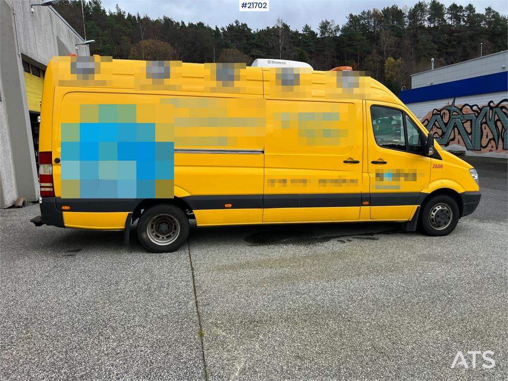 Mercedes-Benz Sprinter 519 cdi Rørinspeksjonsbil 2010 21702 Sprinter 519 cdi Rørinspeksjonsbil 2010 1 Closed vans image 12