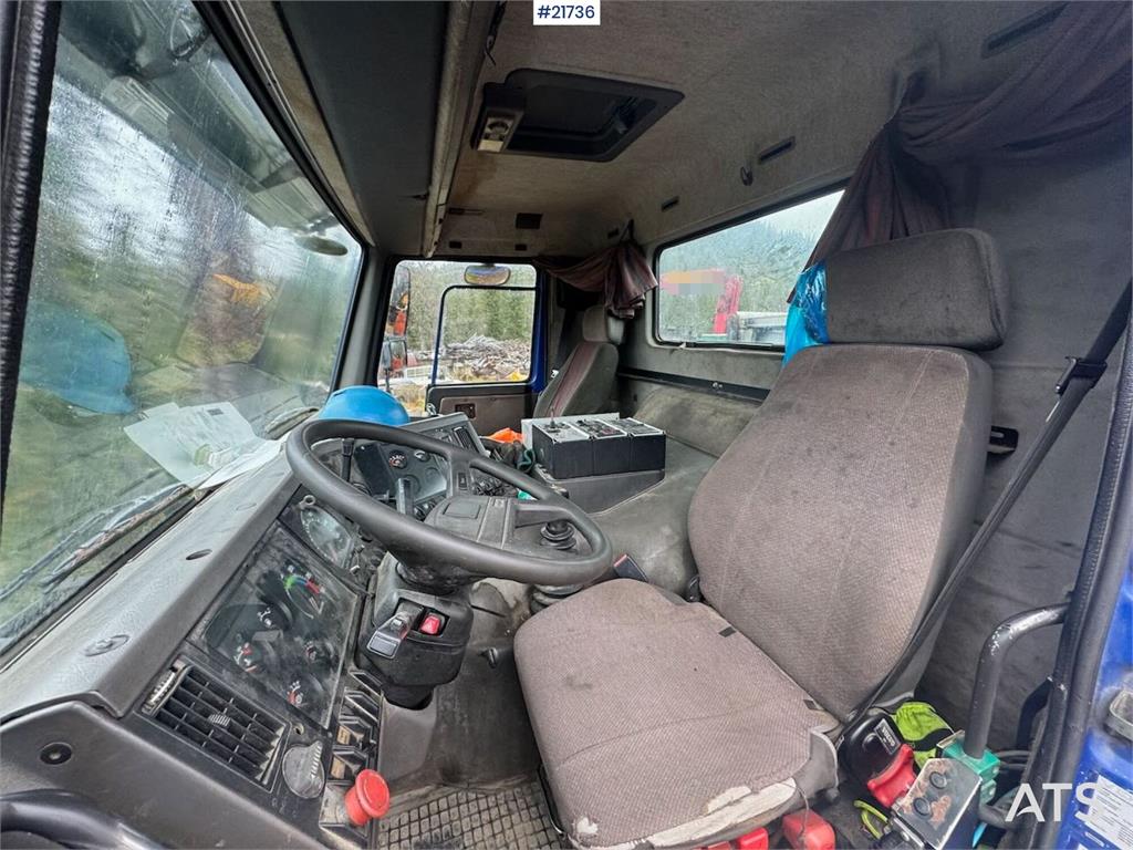 Volvo FL12 with 22 t/m Palfinger Crane, Timber Platform, 1996 21736 FL12 with 22 t/m Palfinger Crane, Timber Platform, 199...