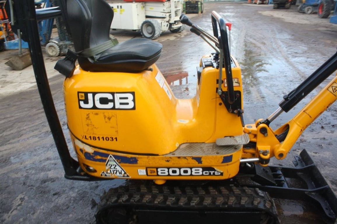 Mini excavator JCB 8008 CTS Diesel 2018 2018 8008 CTS 2018 1 image 8