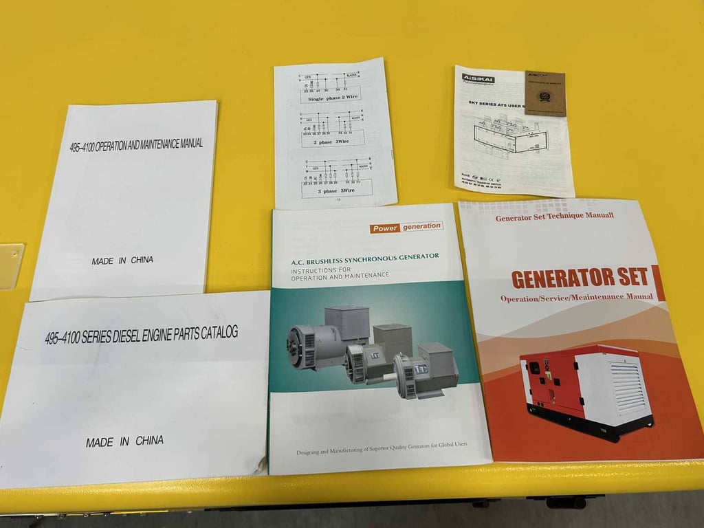 Generator RTE 6739 Diesel 50kVA 2025 New 2024 RTE 6739 2024 0 Generators image 12
