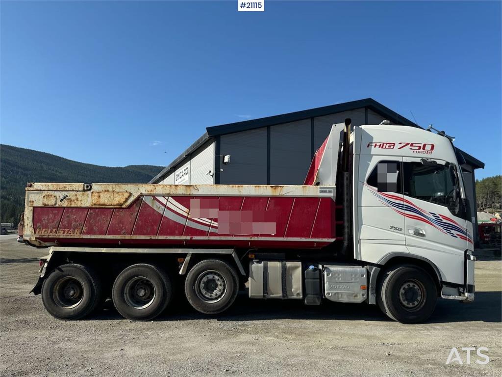Volvo Fh16 750 Tridem Tipper 2015 21115 Fh16 750 Tridem Tipper 2015 1 Tipper trucks image 8