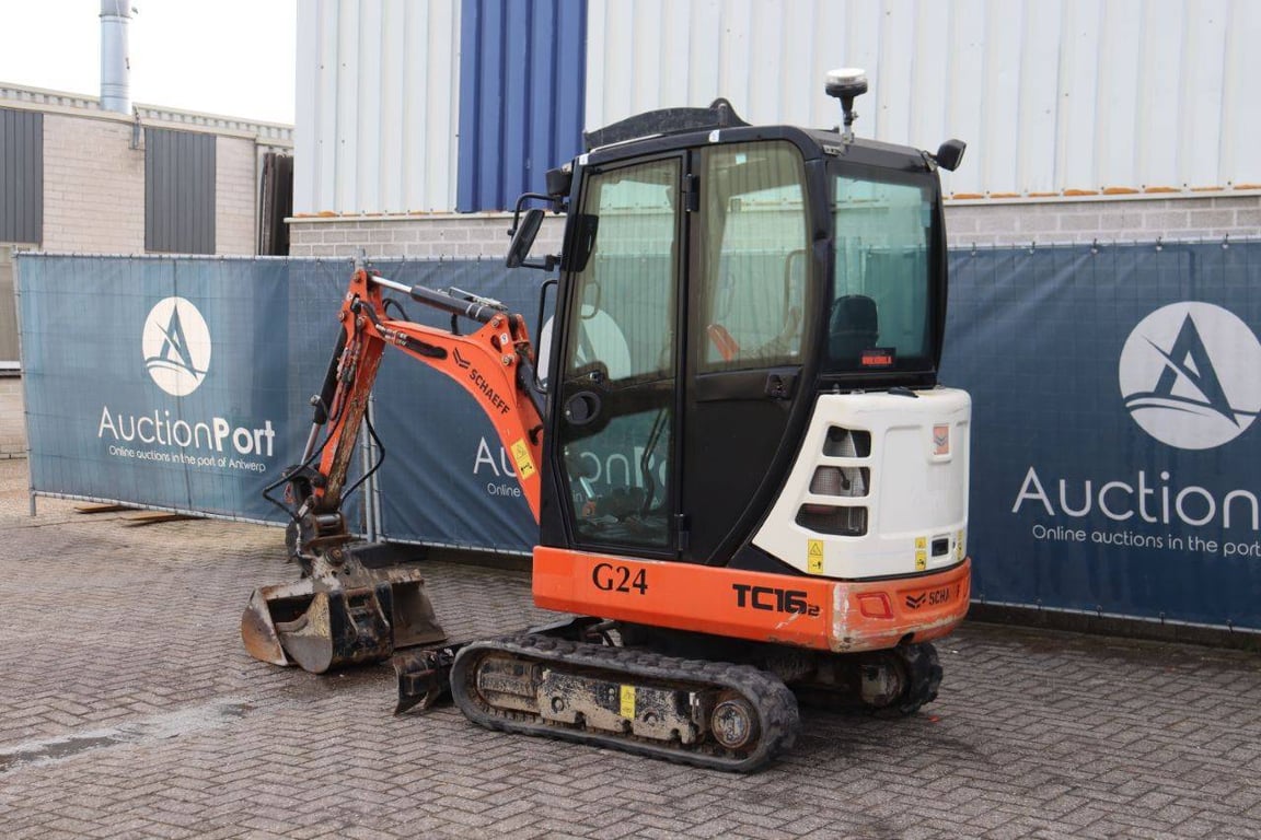 Mini excavator Schaeff TC16 Diesel 12kW 2017 2017 TC16 2017 1 image 3