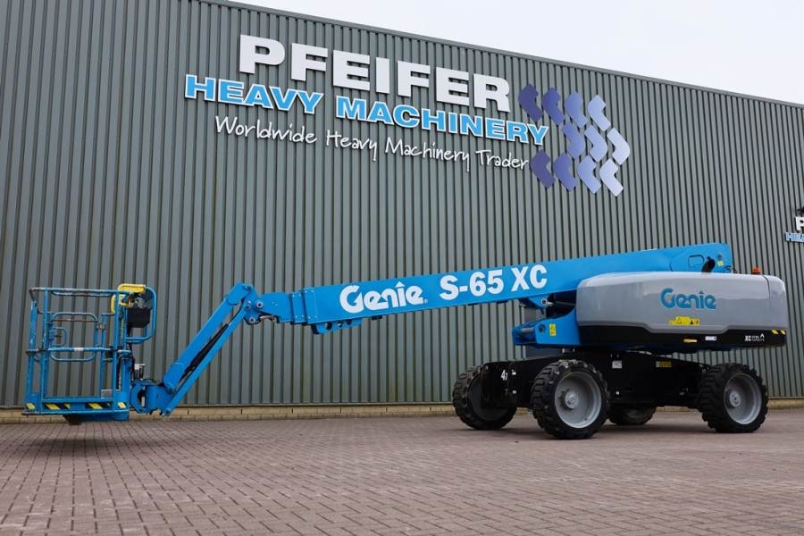 Genie S65XC Guarantee! Diesel, 4x4 Drive, 21.8m Working 2021 GENIE - S65XC - 63733 S65XC Guarantee! Diesel, 4x4 Drive, 21....