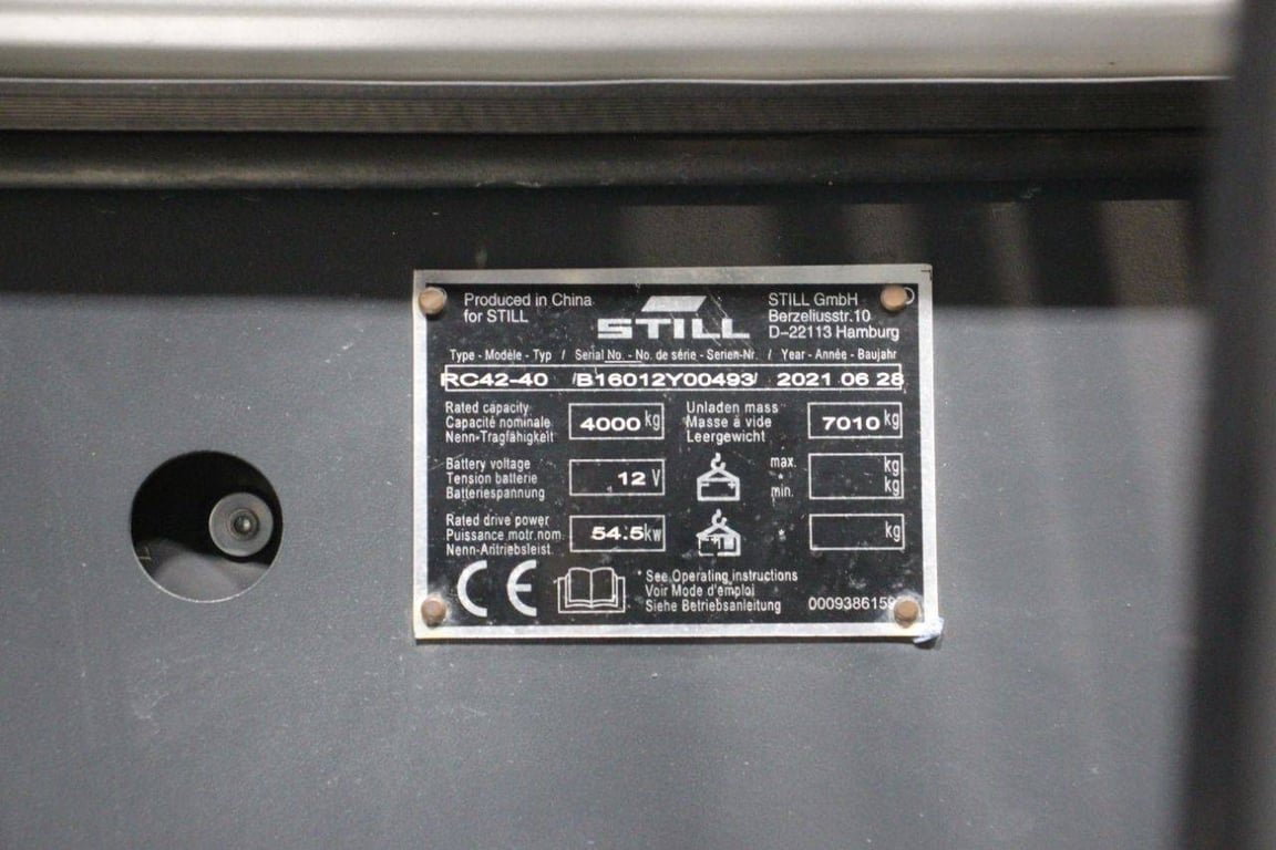 Forklift Still RC42-40 Diesel 4000kg 2021 New 2021 Still RC42-40 2021 0 Forklift image 13