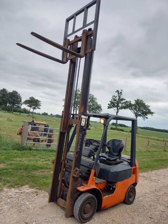 Forklift Toyota 02-7FD14 Diesel 1400kg 3.0m 02-7FD14 1 Forklift image 8