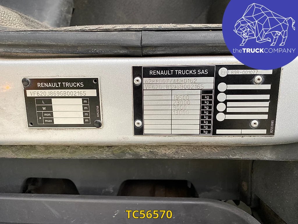 Renault Premium 280 2016 TC56570 Renault Premium 280 2016 1 image 10