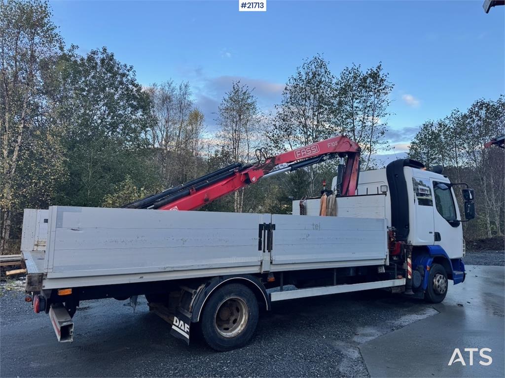 DAF Fa 45.220 Crane truck. 180,000 km. 2012 21713 DAF Fa 45.220 Crane truck. 180,000 km. 2012 1 Crane trucks image 9