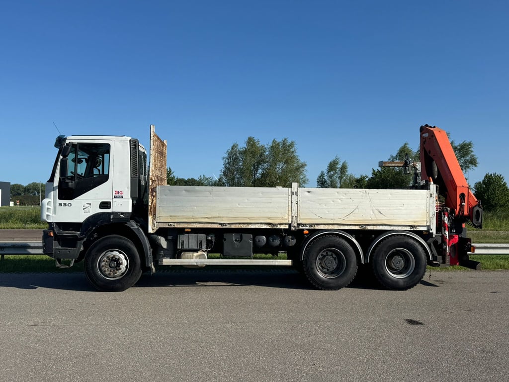 Iveco 330 6x4 with Palfinger PK 18500 crane 2008 00033501 330 6x4 with Palfinger PK 18500 crane 2008 1 Crane trucks image 2