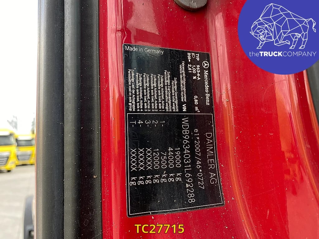 Mercedes-Benz Actros 1942 2012 TC27715 Actros 1942 2012 1 image 10