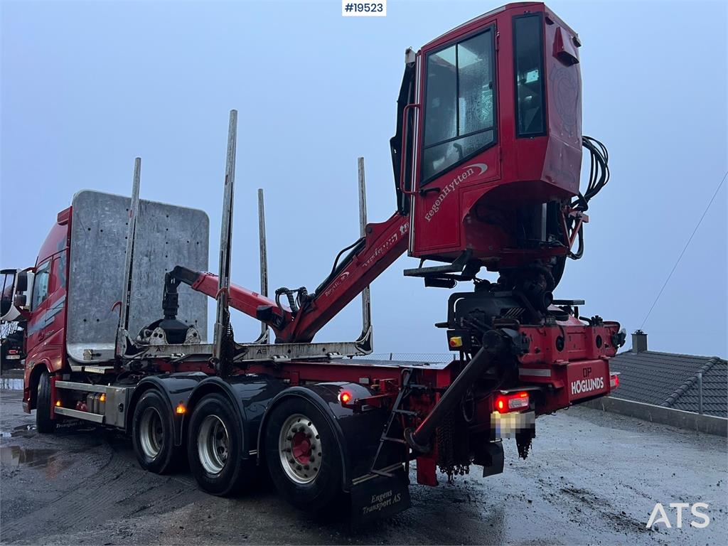 Volvo Fh540 8x4 Timber Truck w/ 2016 M110L80 Palfinger C 2019 19523 Fh540 8x4 Timber Truck w/ 2016 M110L80 Palfinger C 201...