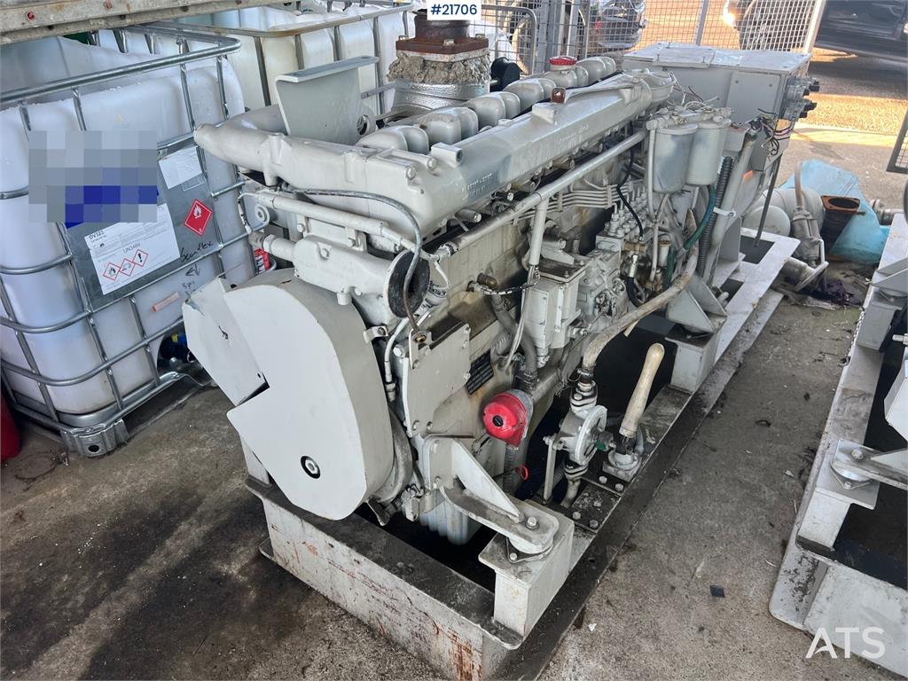 Man-stamford diesel generator w/ low hours 1985 21706 Man-stamford diesel generator w/ low hours 1985 1 Generators image 13