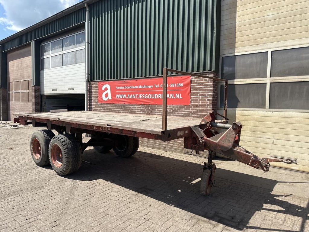 Balenwagen - Gebruikt 12671 balenwagen - Gebruikt 1 Flatbed open trailers image 2