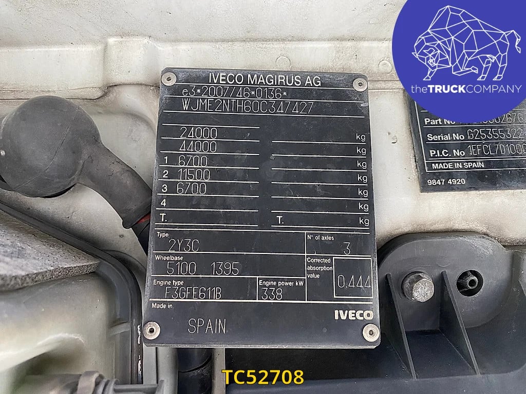 Iveco Stralis 2016 TC52708 Stralis 2016 1 image 2