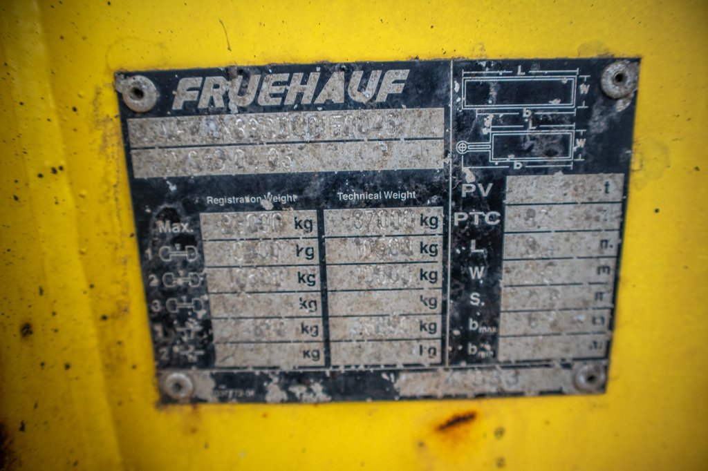 FRUEHAUF BENNE ENROCHEMENT 2012 E61316 BENNE ENROCHEMENT 2012 1 image 13