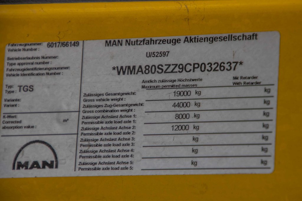 MAN TGS 18.360 BLS-4X4 + MIXER 10M3 2011 E58188 TGS 18.360 BLS-4X4 + MIXER 10M3 2011 1 image 10