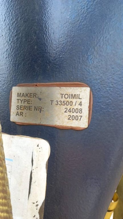 Toimil t33500/4 2007 5244 TOIMIL t33500/4 2007 1 Other cranes image 3